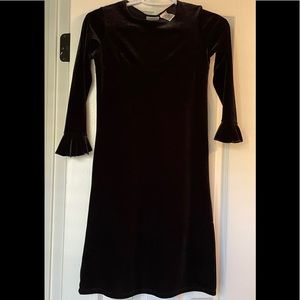 SOLD Cherokee Girls Velour Dress